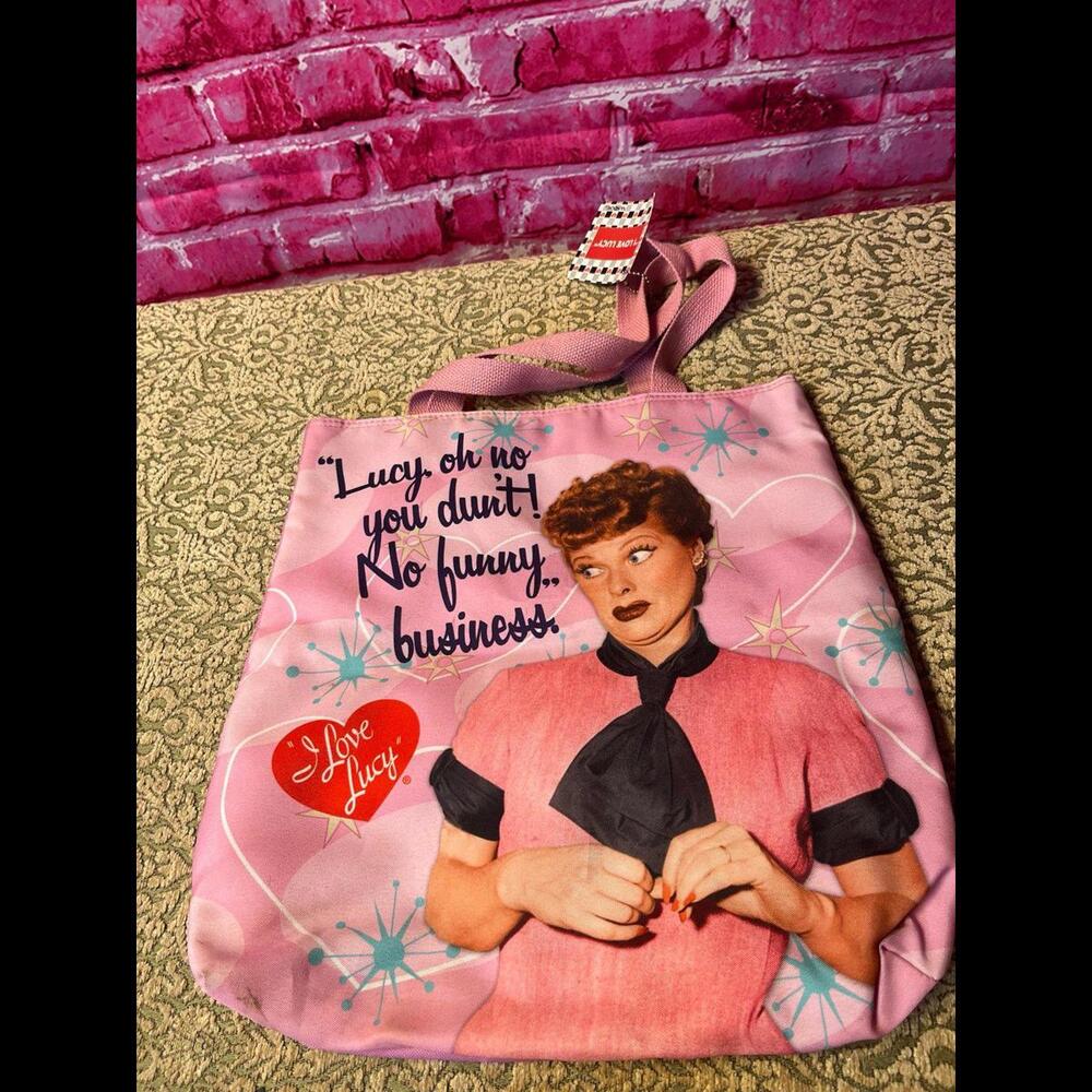 I Love Lucy No Funny Business Tote‎